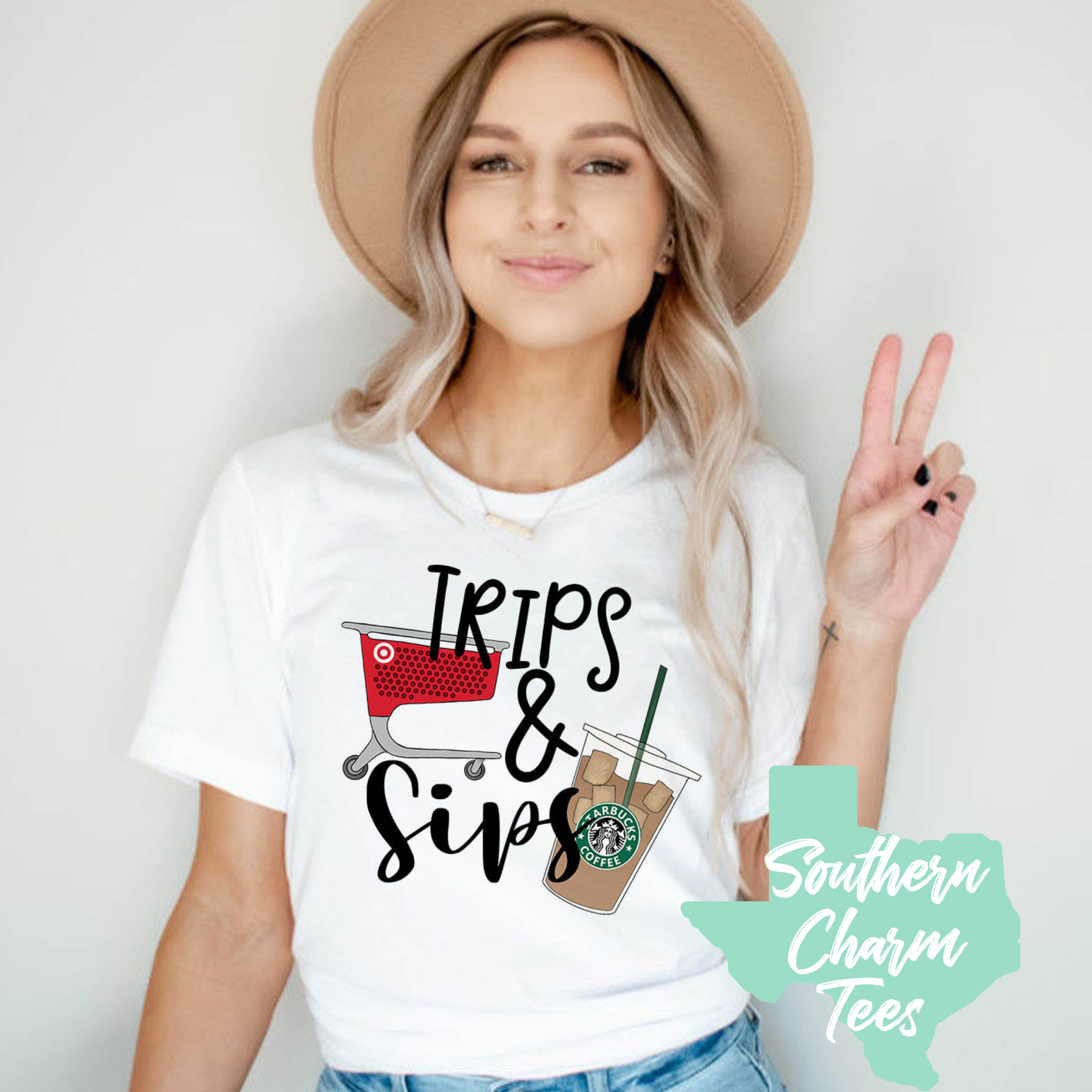 Trips and Sips (Target & Starbucks) Straw Topper – Mint Print Shop